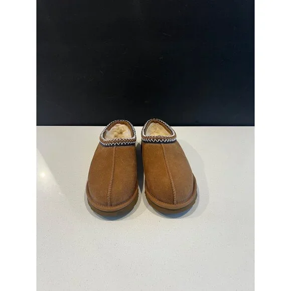 UGG Tasman Slipper Chestnut beige women slide size 7 - Picture 3 of 8